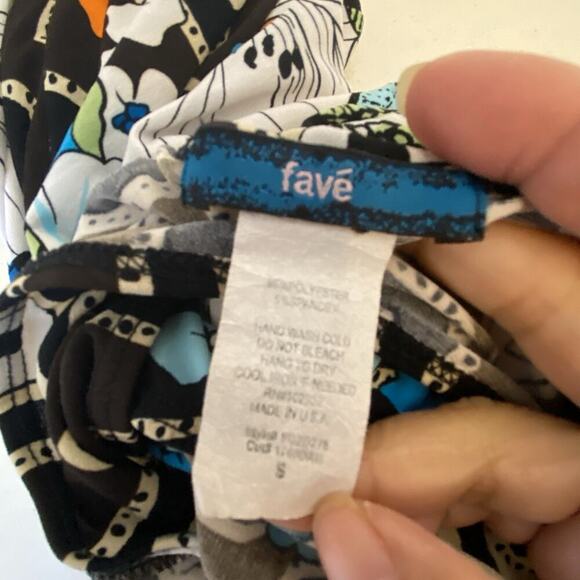 Vintage 90s Y2K Fave’ Babydoll Halter MaxiDress S Floral Stretch Beach Coastal - Picture 7 of 7